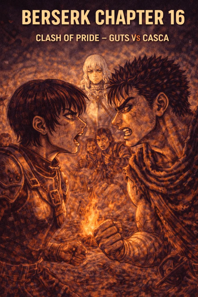 Berserk Chapter 16 Breakdown: Clash of Pride — Guts vs Casca