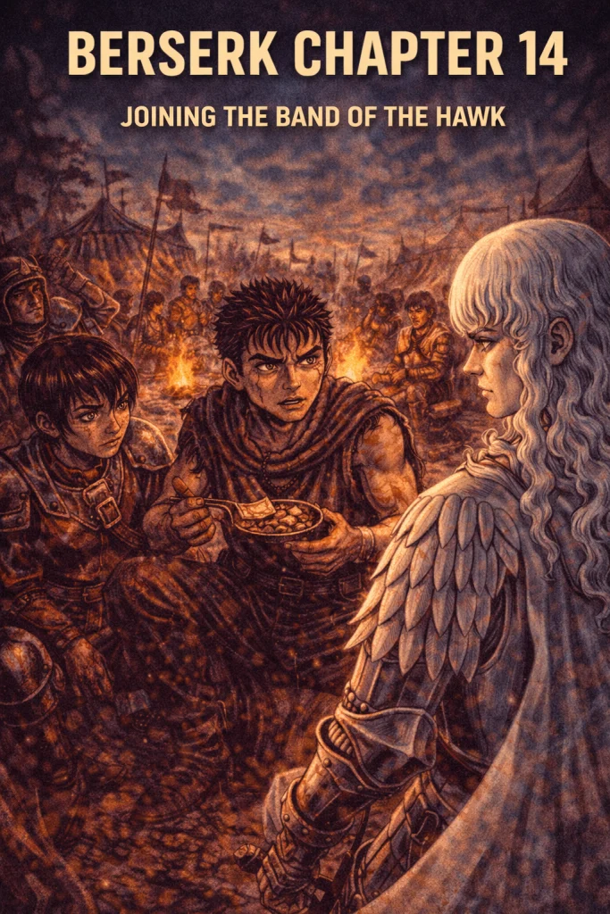 Berserk Chapter 14 Breakdown: Joining the Band of the Hawk